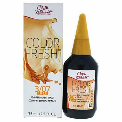 Color Fresh Pure Natural 3/07 Dark Brown/Natural Brown Hair Color-Salonbar