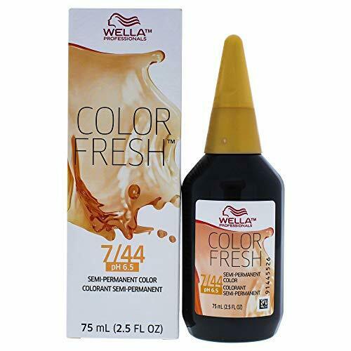 Color Fresh Warm 7/44 Medium Blonde/Intense Red Hair Color-Salonbar