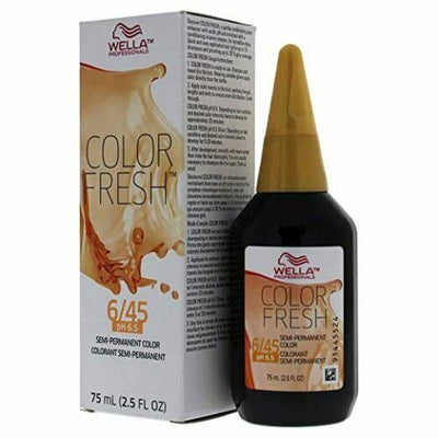 Color Fresh Cool 6/45 Dark Blonde/Red Red-Violet Hair Color-Salonbar