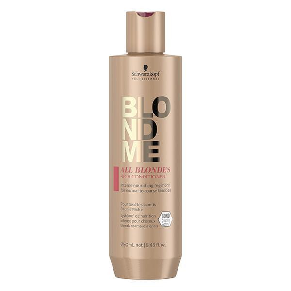 SCHWARZKOPF - BLONDME Rich Conditioner - All blondes 8.45oz-Salonbar