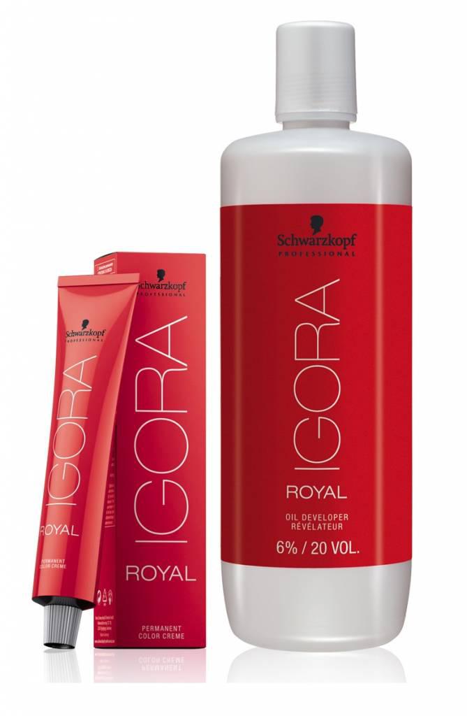 Igora Royal Oil Developer 6% 20 Volume, Igora Color 9-98-Salonbar