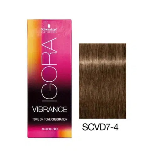 Igora Vibrance - 7-4 Medium Blonde Beige-Salonbar