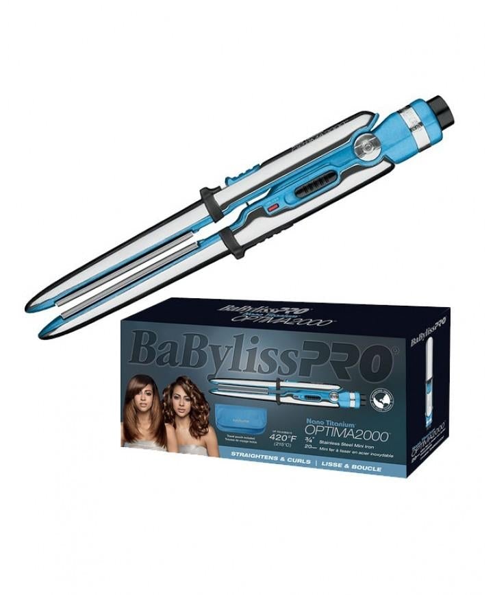 3/4 Stainless Steel Mini Flat Iron-HAIR PRODUCT-Salonbar