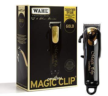 Magic Clip Cord/Cordless Clipper Black & Gold (Limited Edition)-Salonbar