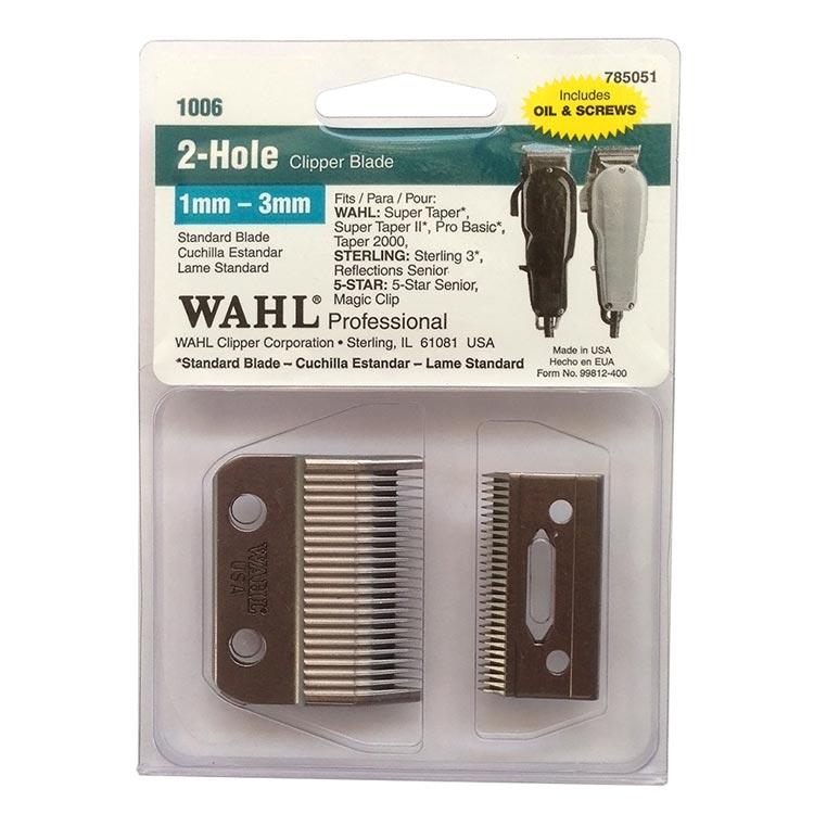 2-Hole clipper blade item 