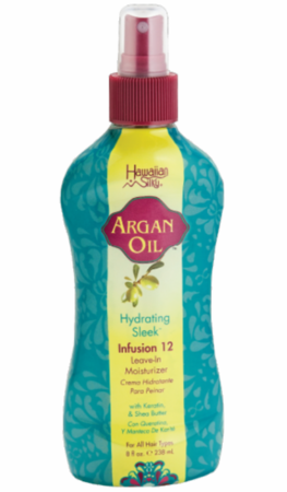 Hawaiian Silky Argan Oil Hydrating Sleek Infusion 12 Leave-In Moisturizer-Salonbar